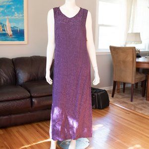 Women's Vintage Purple Dress size XL